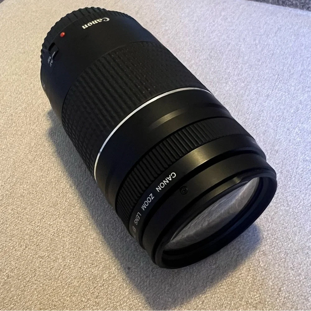 Canon EOS Rebel T6 DSLR Camera with 18-55mm and 75-300mm and Accessories